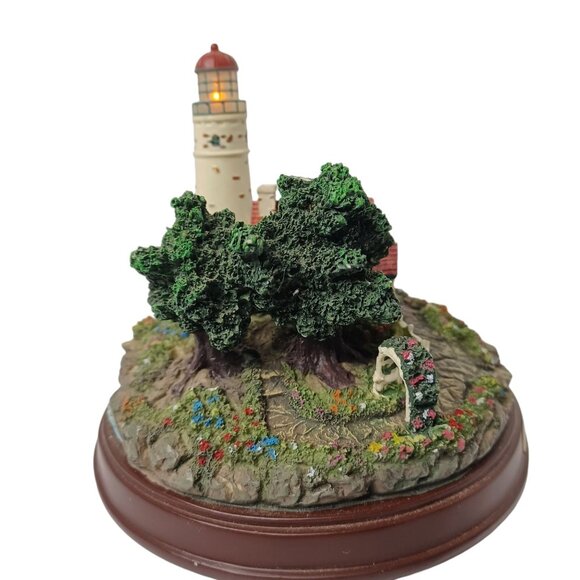 Thomas Kinkade Beacon Of Hope Lighthouse Figurine - Picture 6 of 7